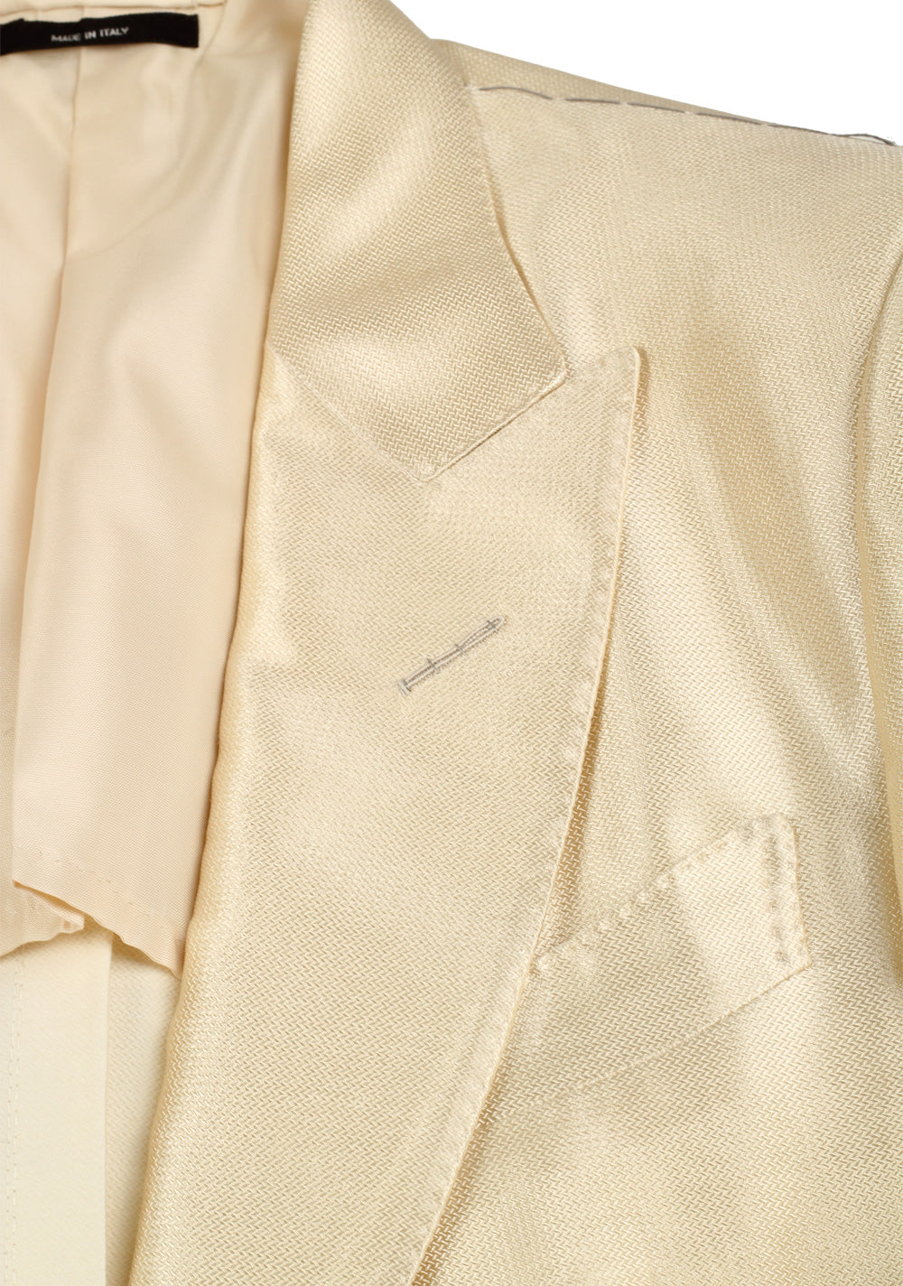 TOM FORD Atticus Champagne Suit Size 46 / 36R U.S.
