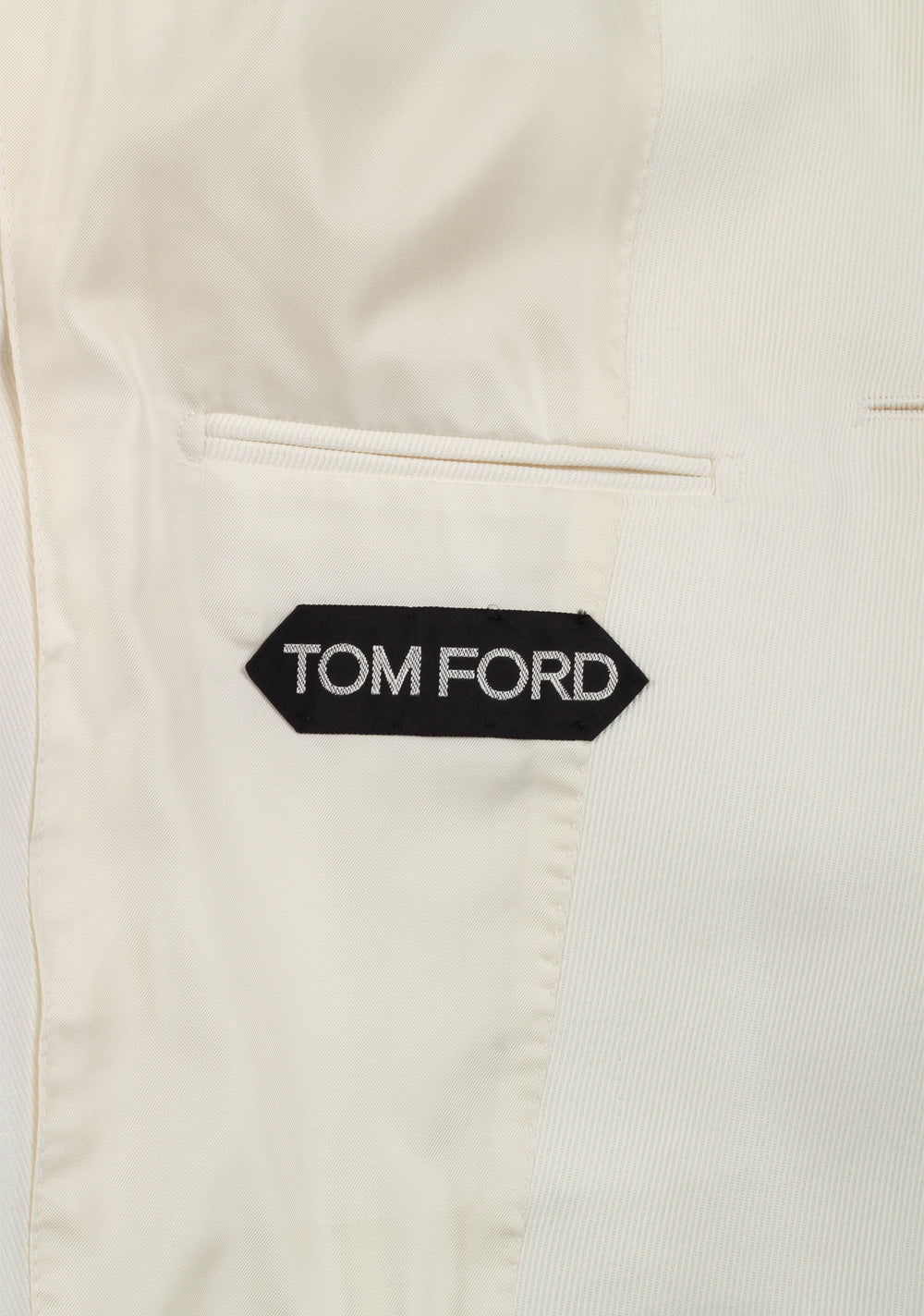 TOM FORD Atticus Off White Suit Size 46 / 36R U.S.