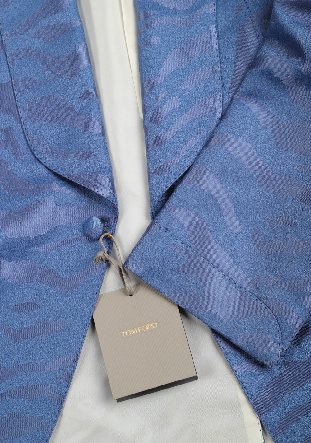TOM FORD Buckley Blue Cocktail Tuxedo Dinner Jacket