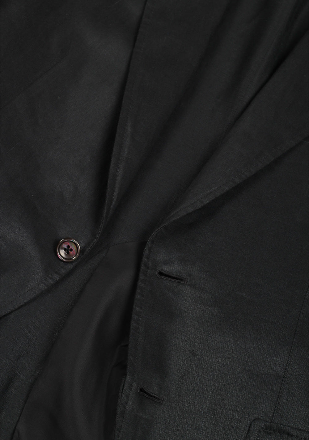 TOM FORD O'Connor Black Sport Coat Size 48 / 38R U.S. In Linen