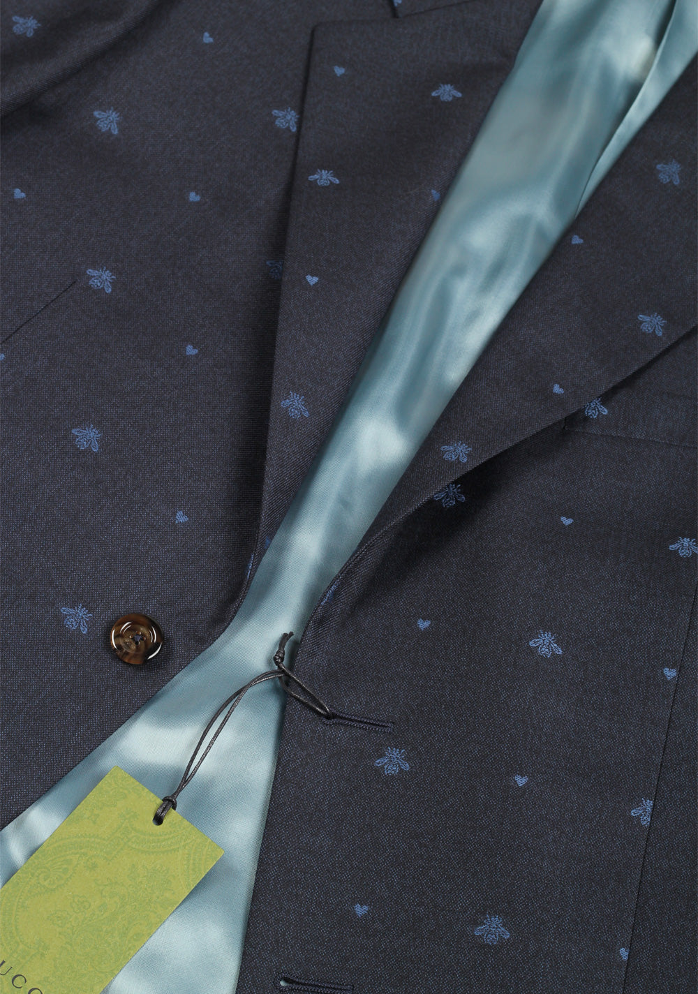 Gucci Blue Signature Bee Suit