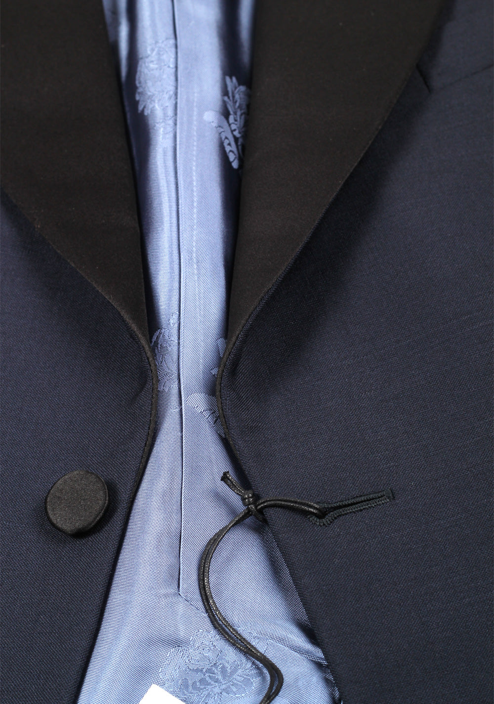 Gucci Blue Signature Mohair Wool Tuxedo