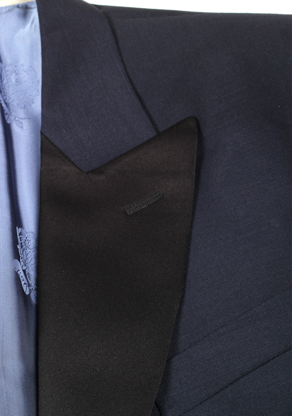 Gucci Blue Signature Mohair Wool Tuxedo