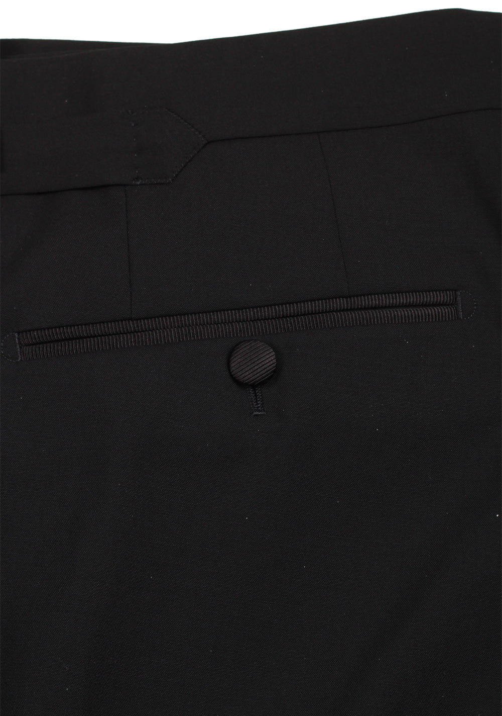 TOM FORD Black Cocktail Tuxedo Trousers