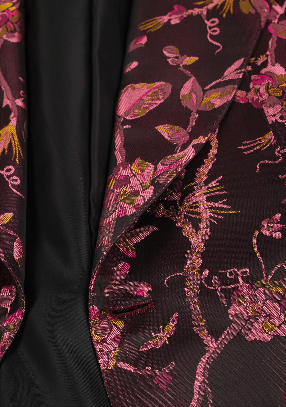TOM FORD Atticus Brown Pink Tuxedo Dinner Jacket Size 46 / 36R U.S.