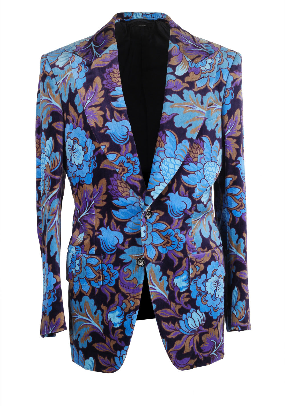 TOM FORD Atticus Black Blue Tuxedo Dinner Jacket Size 46 / 36R U.S.