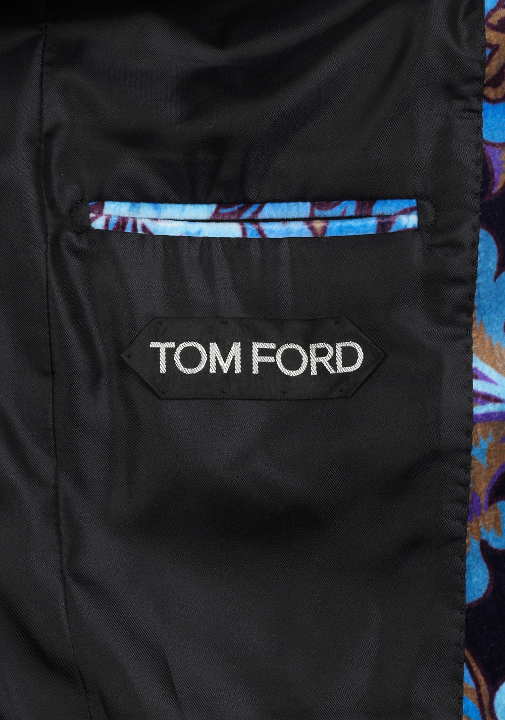 TOM FORD Atticus Black Blue Tuxedo Dinner Jacket Size 46 / 36R U.S.