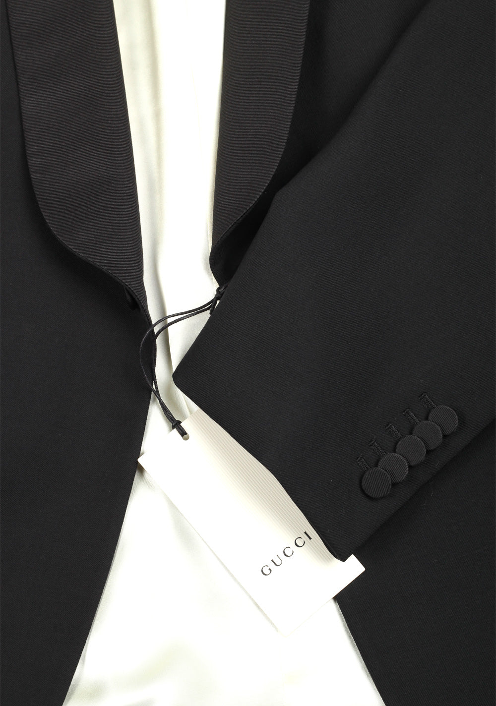 Gucci Black Signature Mohair Wool Tuxedo