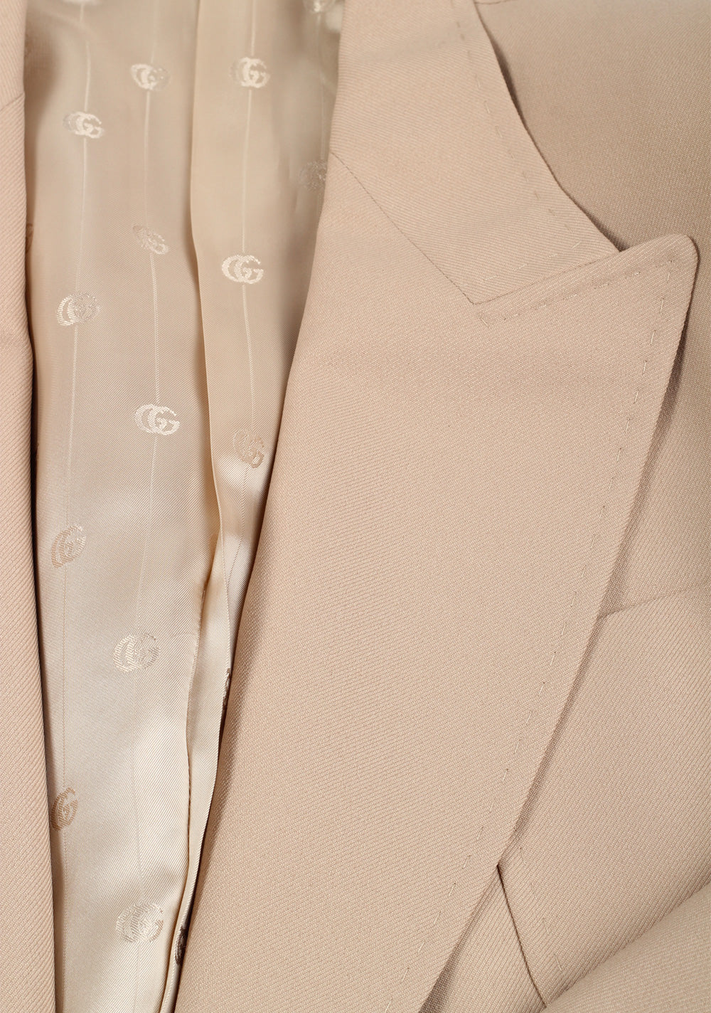Gucci Beige Double Breasted Sport Coat Size 52 / 42R U.S.