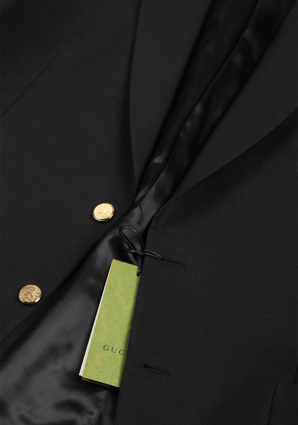 Gucci Black Blazer Sport Coat Size 50 / 40R U.S.