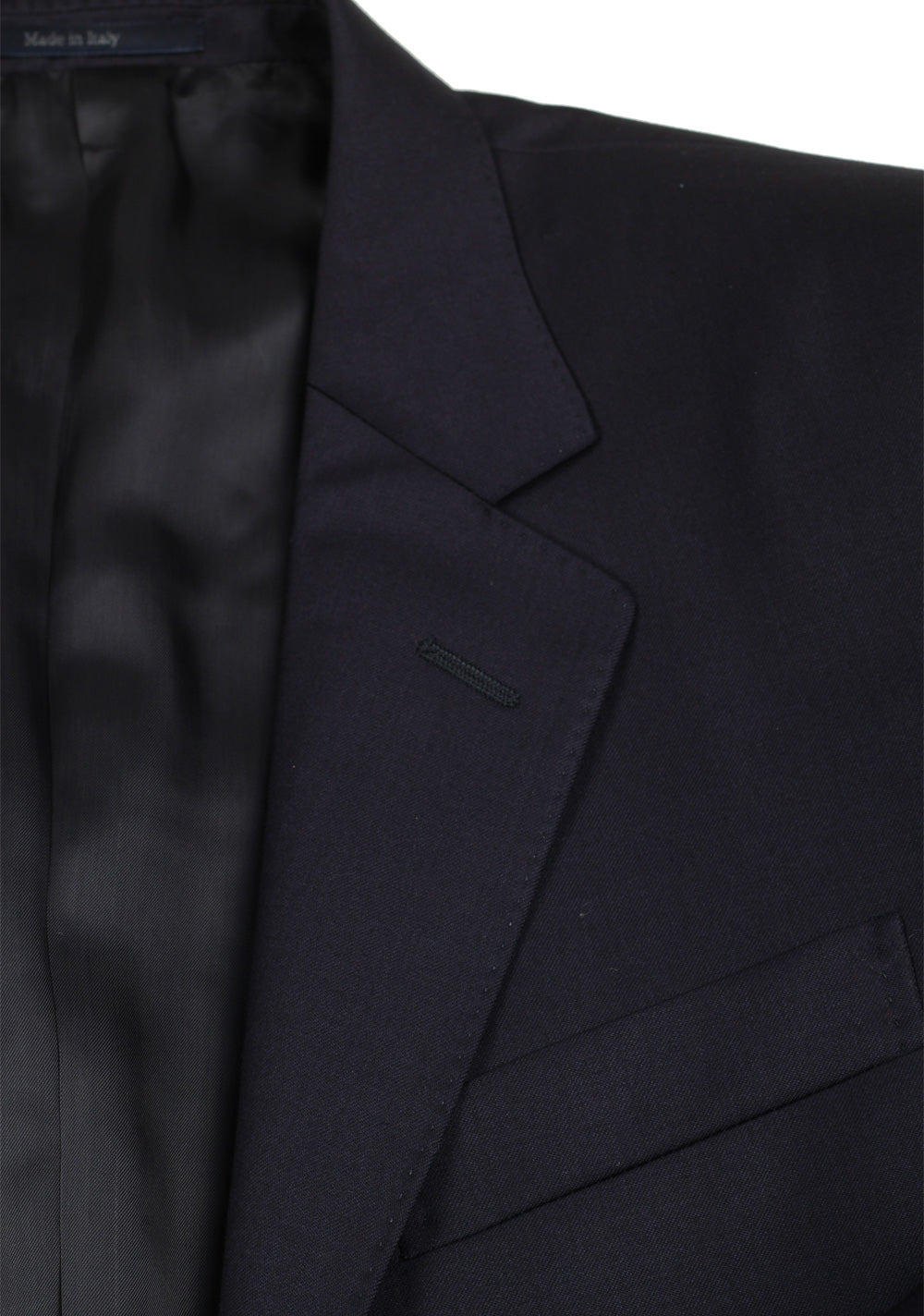 Gucci Blue Signature Suit Size 46C / 36S U.S. In Wool