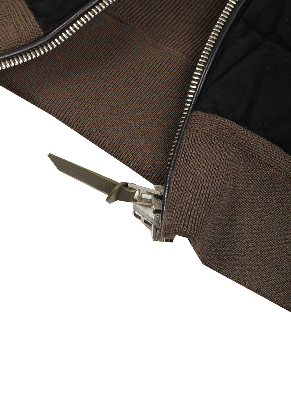 TOM FORD Brown Black Padded Suede Knit Size 48 / 38R U.S. In Wool