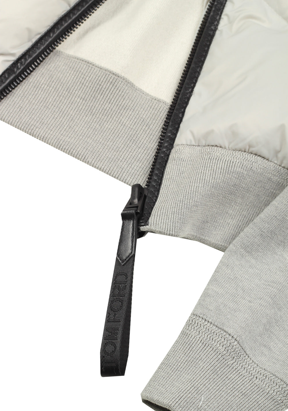 TOM FORD Gray Nylon Zipper Hoody Size 48 / 38R U.S. In Wool