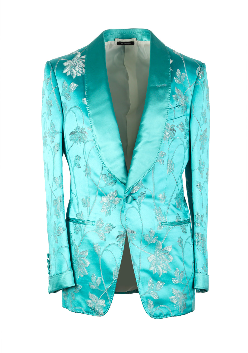 TOM FORD Atticus Turquoise Tuxedo Dinner Jacket Size 46 / 36R U.S.