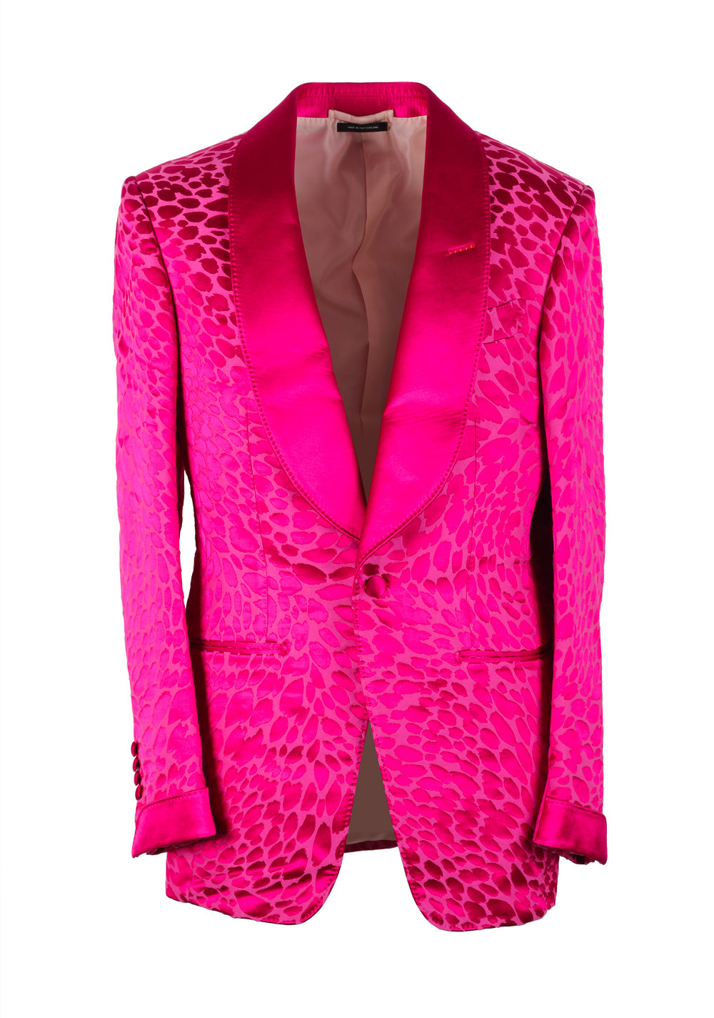 TOM FORD Atticus Pink Tuxedo Dinner Jacket Size 46 / 36R U.S.
