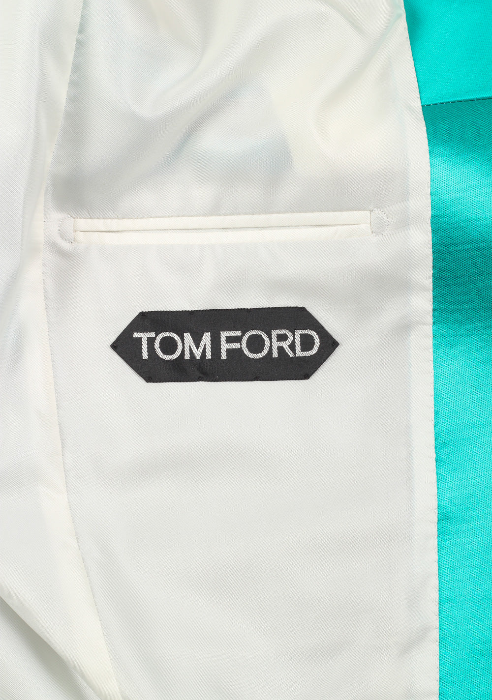 TOM FORD Atticus Turquoise Tuxedo Dinner Jacket Size 46 / 36R U.S.