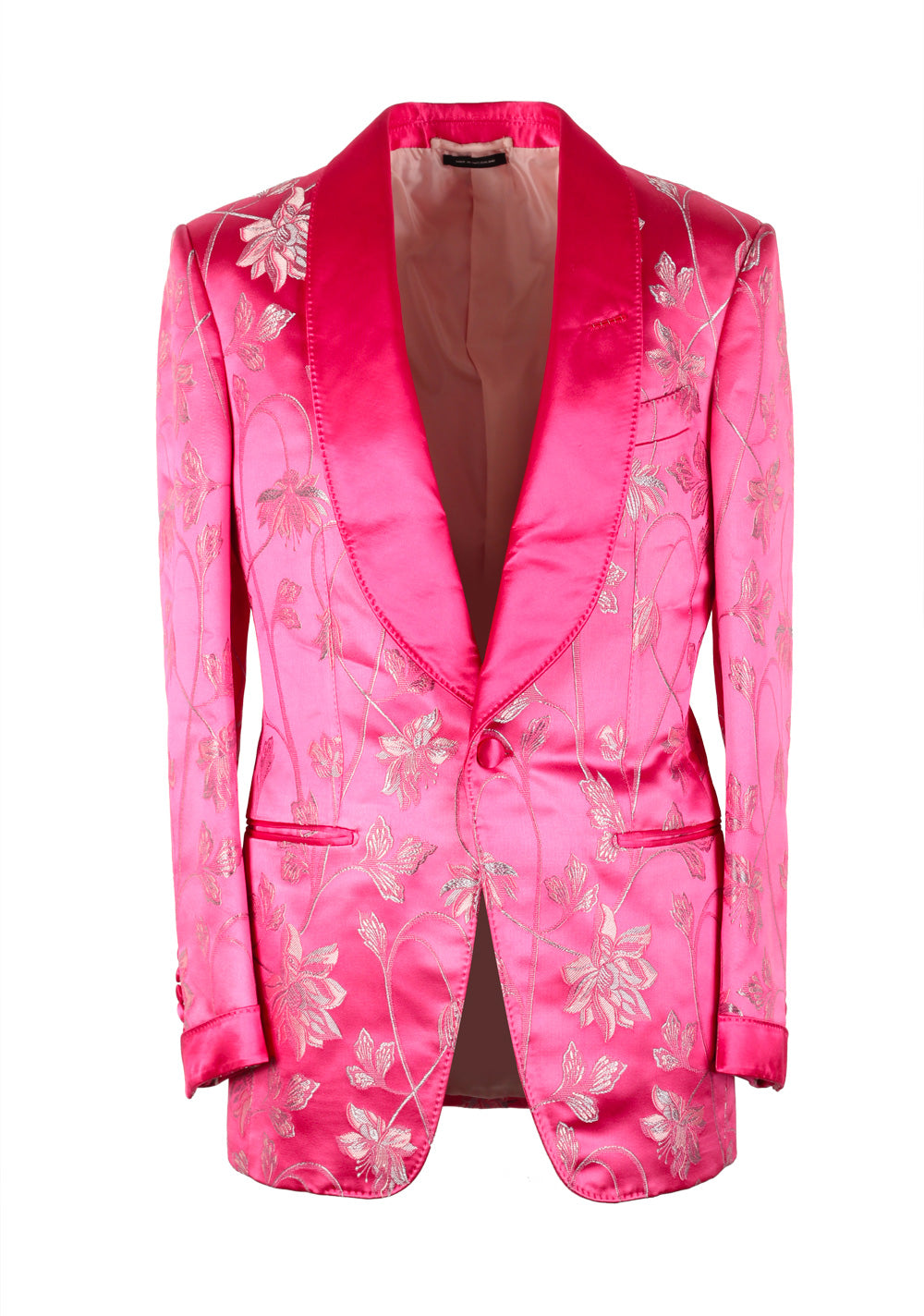 TOM FORD Atticus Pink Tuxedo Dinner Jacket Size 46 / 36R U.S.
