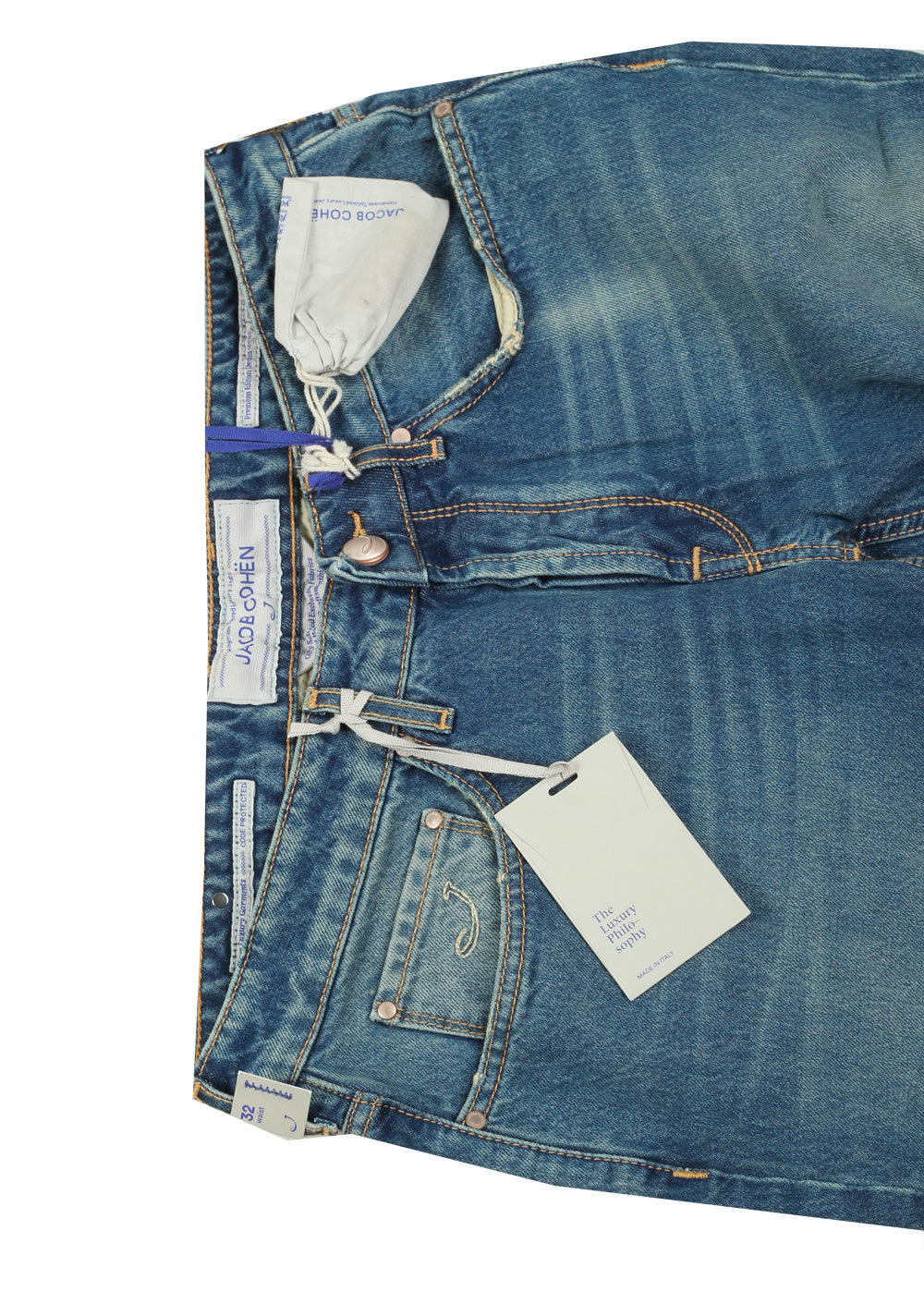 Jacob Cohen Blue J682 Comfort Jeans Size 48 / 32 U.S.