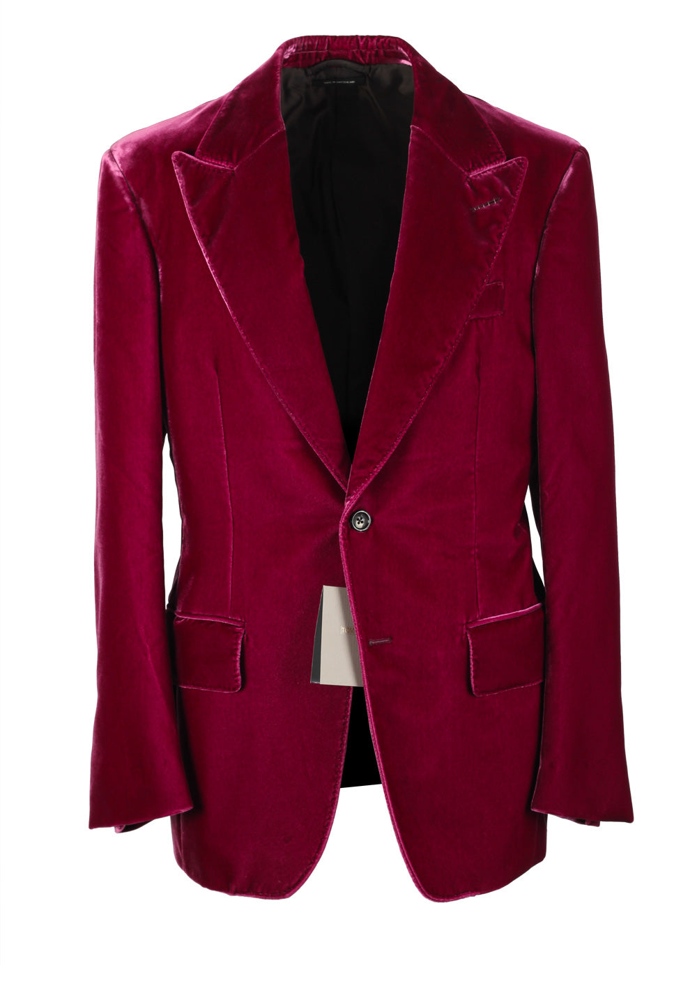 TOM FORD Cooper Velvet Red Tuxedo Dinner Jacket