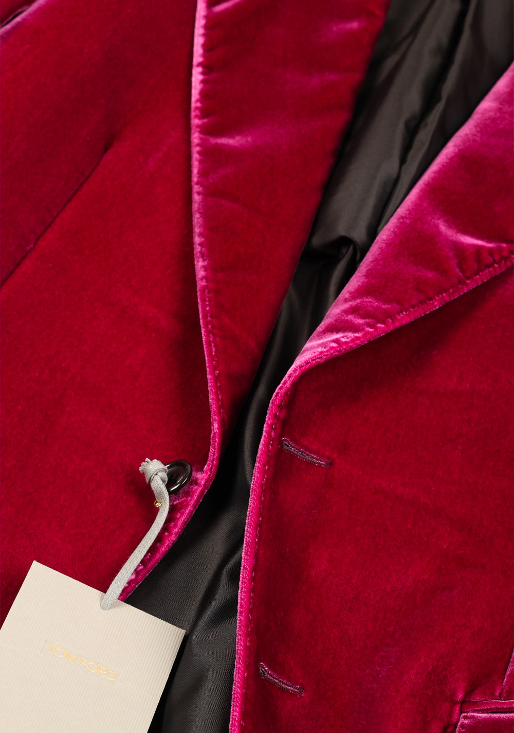 TOM FORD Cooper Velvet Red Tuxedo Dinner Jacket