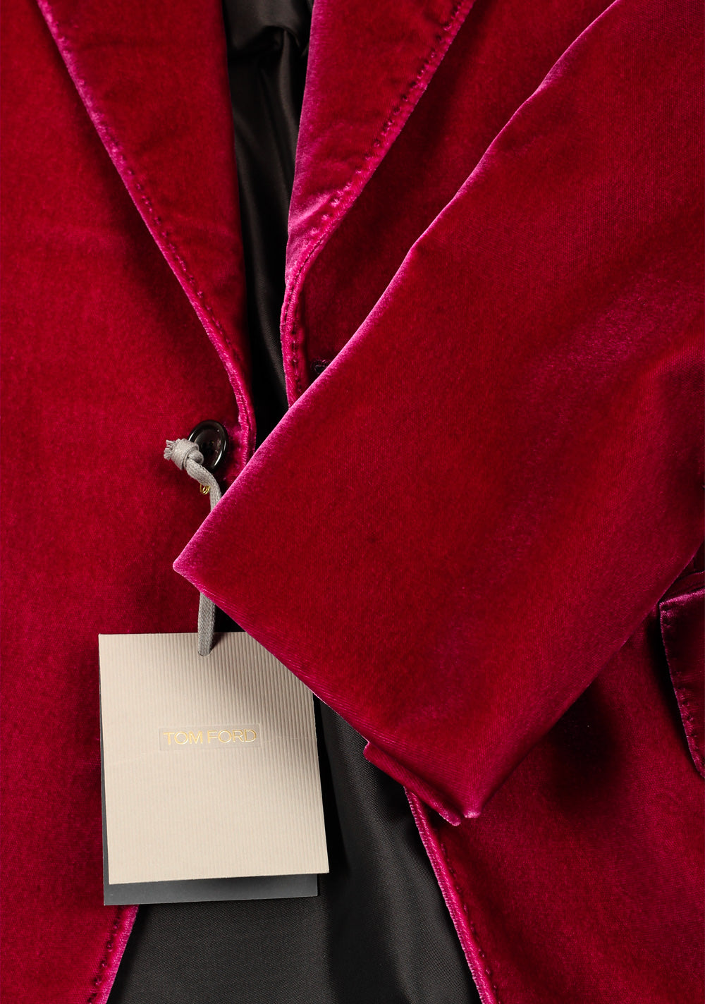TOM FORD Cooper Velvet Red Tuxedo Dinner Jacket