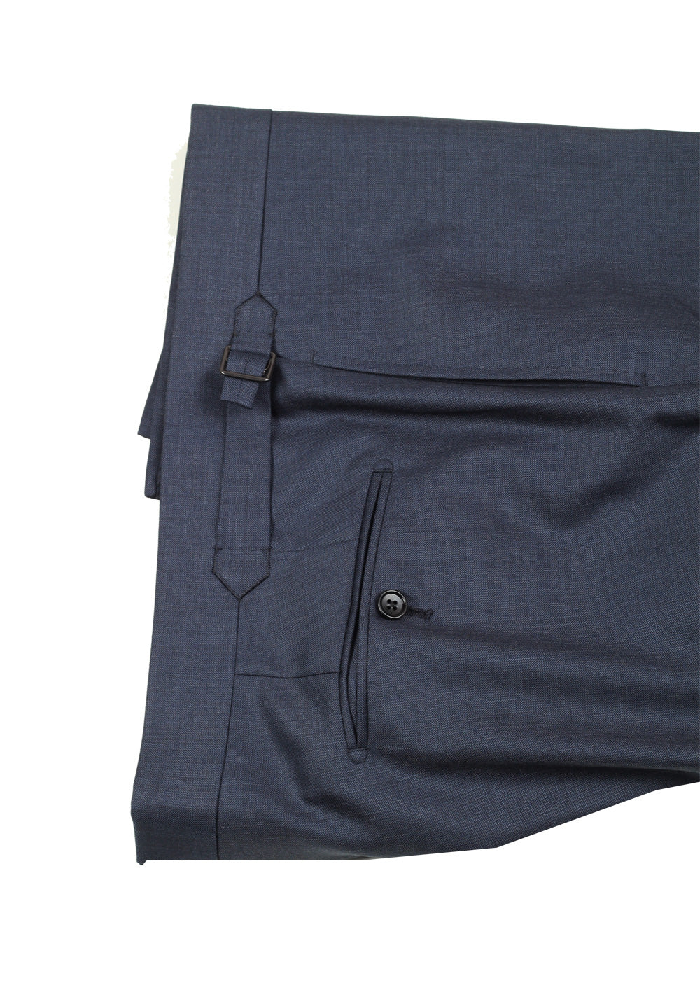 TOM FORD Shelton Solid Blue Suit Size 54 / 44R U.S. In Wool