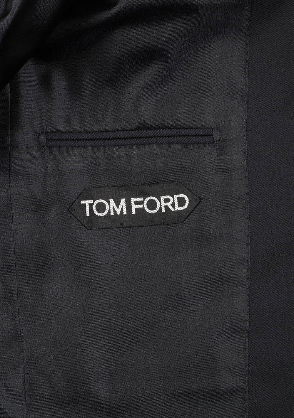 TOM FORD Shelton Solid Blue Suit Size 48 / 38R U.S. In Wool