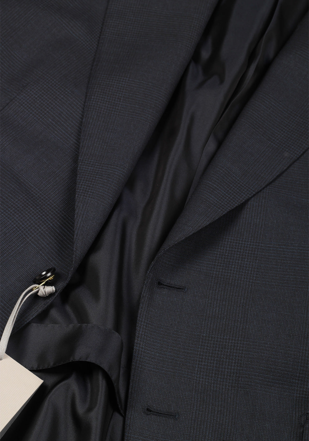 TOM FORD Shelton Blue Checked Suit Size 54 / 44R U.S.