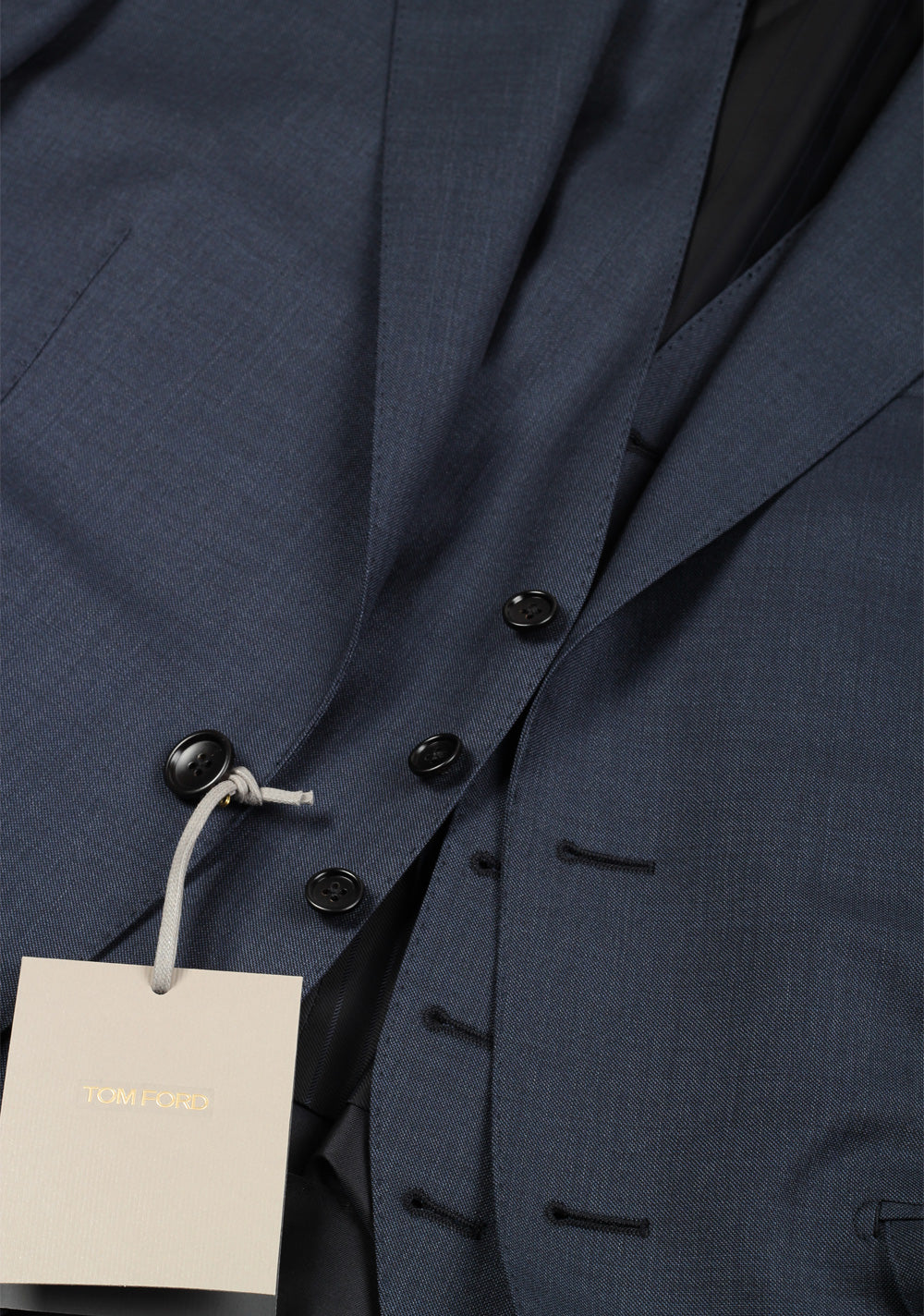 TOM FORD O'Connor Blue 3 Piece Suit