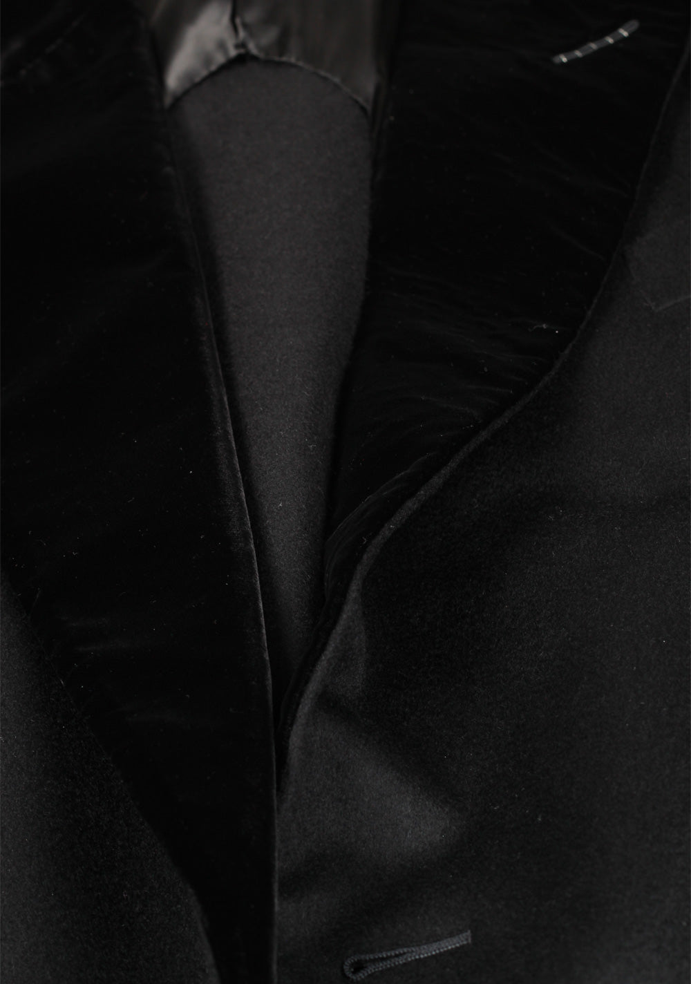 TOM FORD Black Cashmere Double Breasted Coat