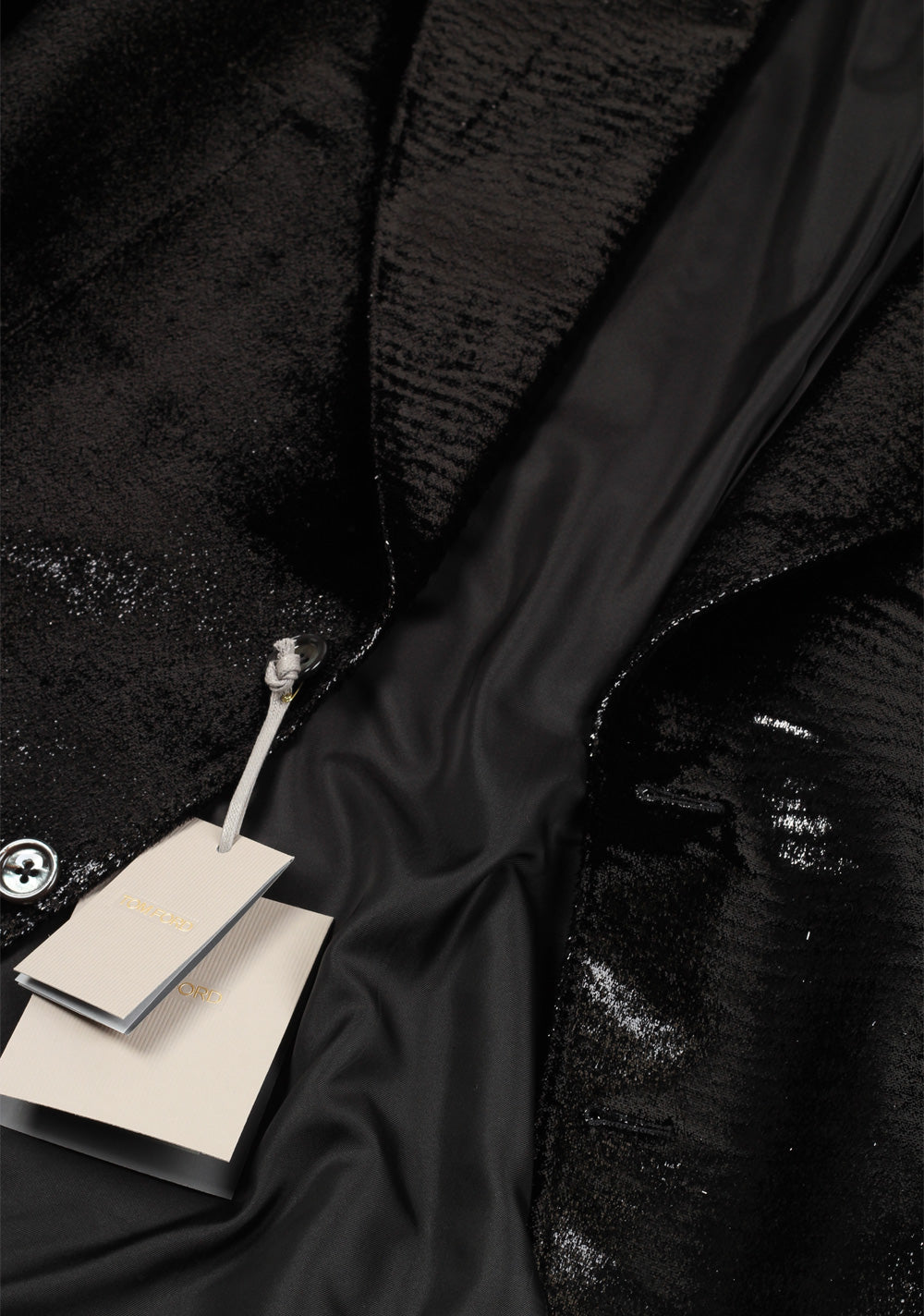 TOM FORD Lurex Tuxedo Cocktail Dinner Jacket Size 52 / 42R U.S.