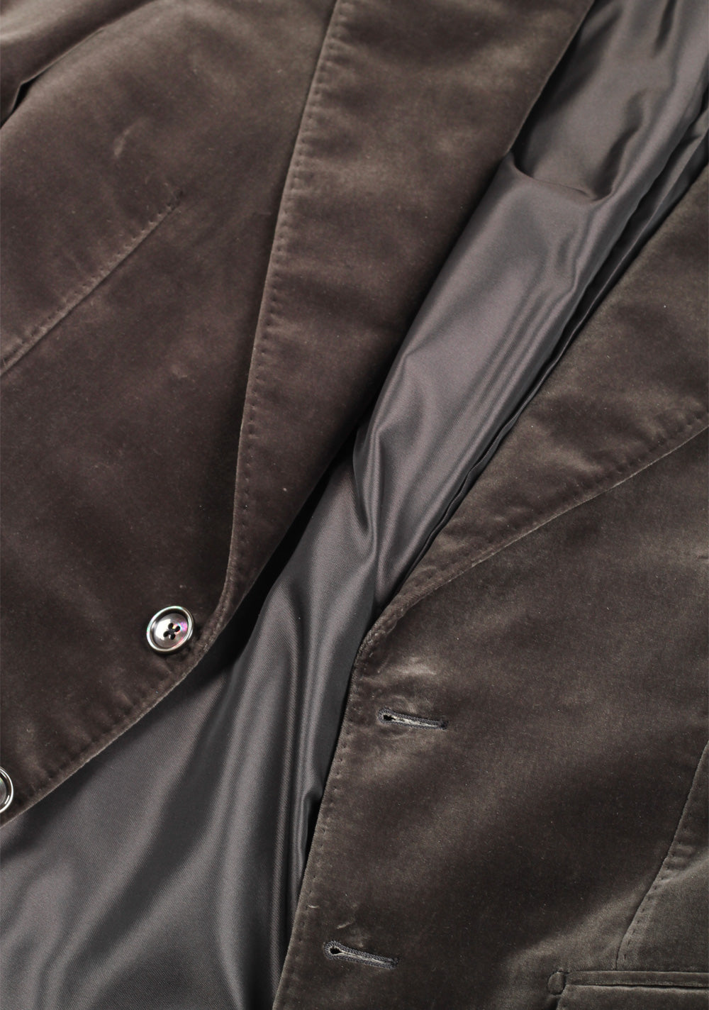 TOM FORD Shelton Taupe Velvet Sport Coat