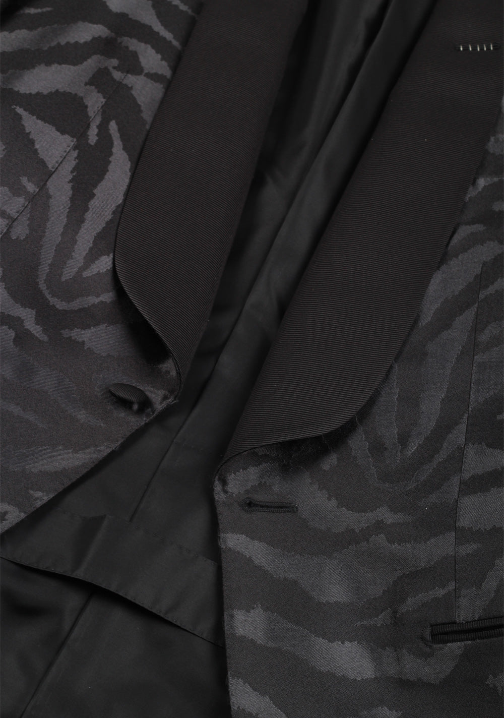 TOM FORD O'Connor Black Cocktail Dinner Jacket Size 46 / 36R U.S. In Silk