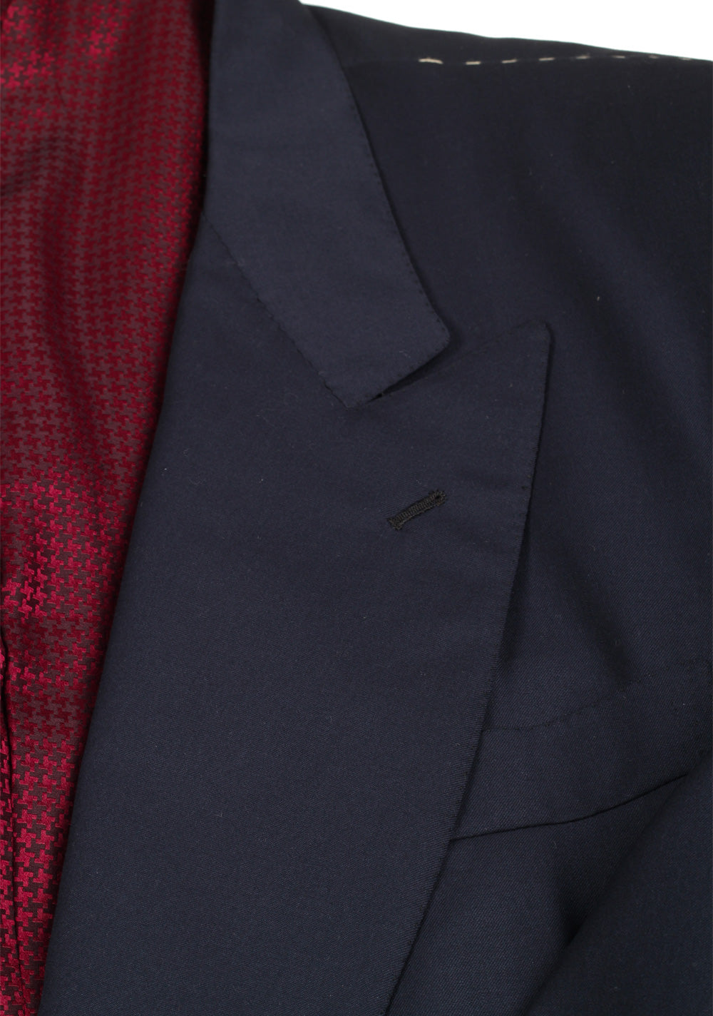 Kiton Blue Double Breasted Sport Coat Size 56 / 46R U.S.