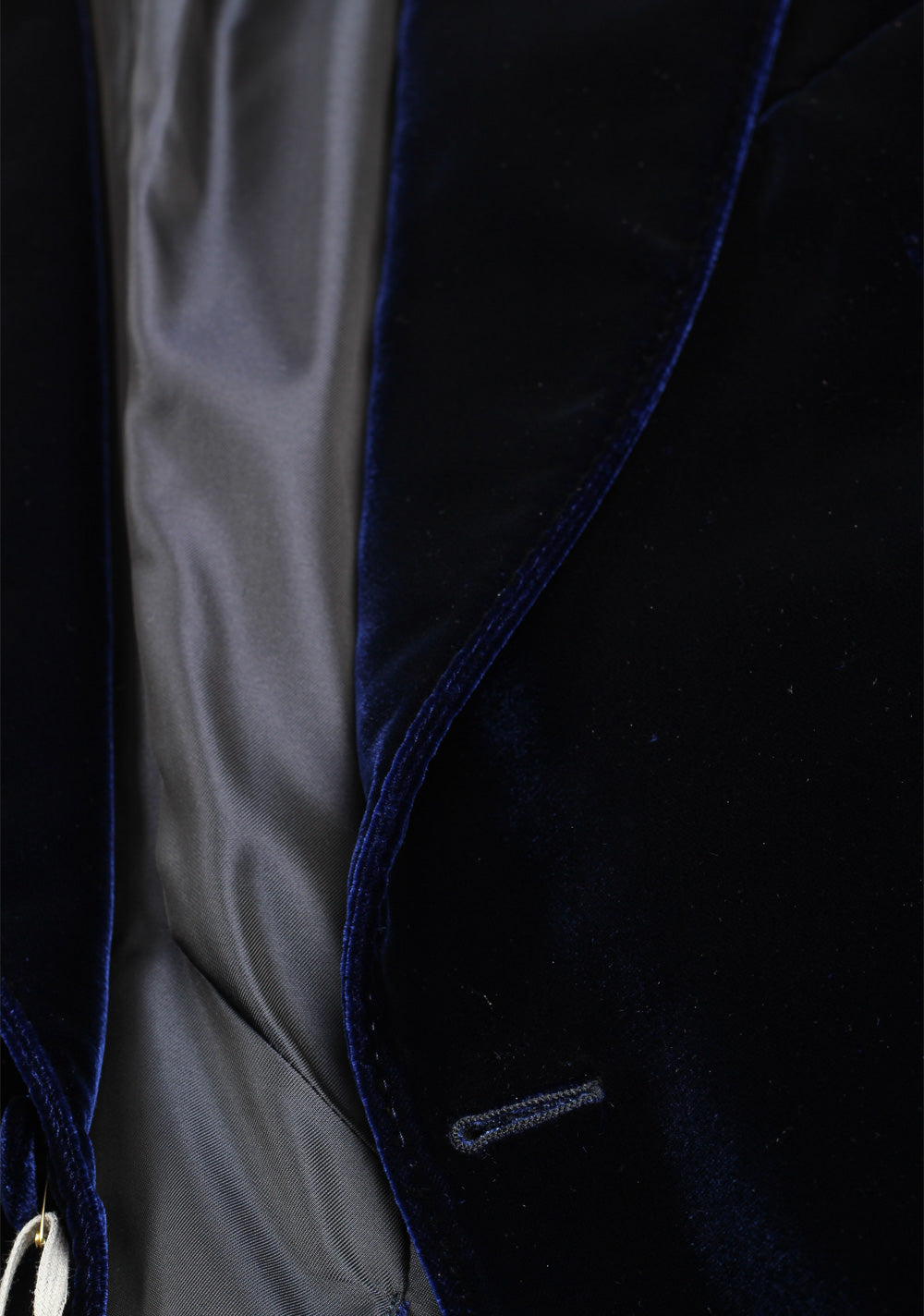 TOM FORD Shelton Blue Sport Coat Velvet Tuxedo Dinner Jacket Size 48 / 38R U.S.