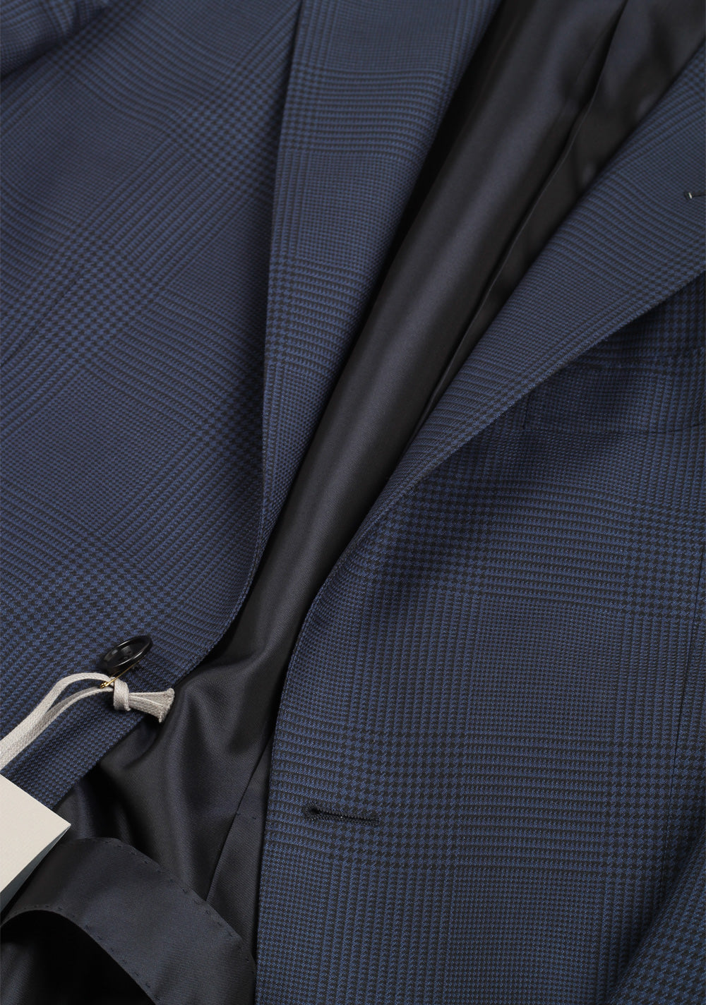TOM FORD O'Connor Blue Checked Suit Size 48 / 38R U.S. Fit Y
