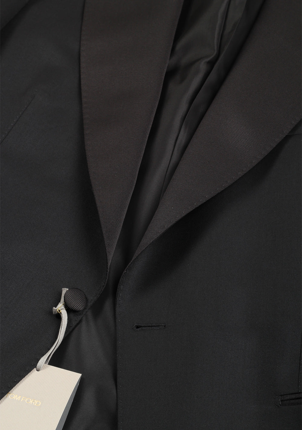 TOM FORD Shelton Black Tuxedo Suit Size 54 / 44R U.S.