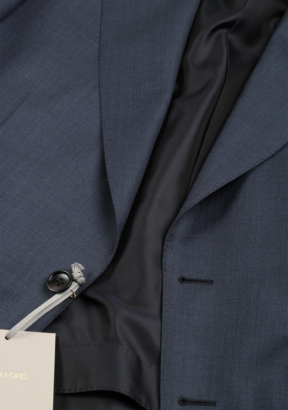 TOM FORD Shelton Solid Blue Suit