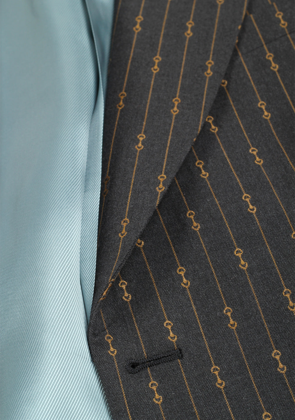 Gucci Gray Striped Signature Suit