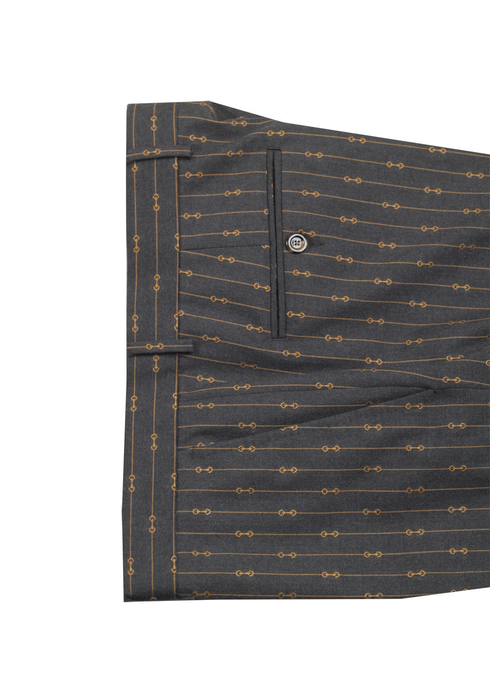 Gucci Gray Striped Signature Suit