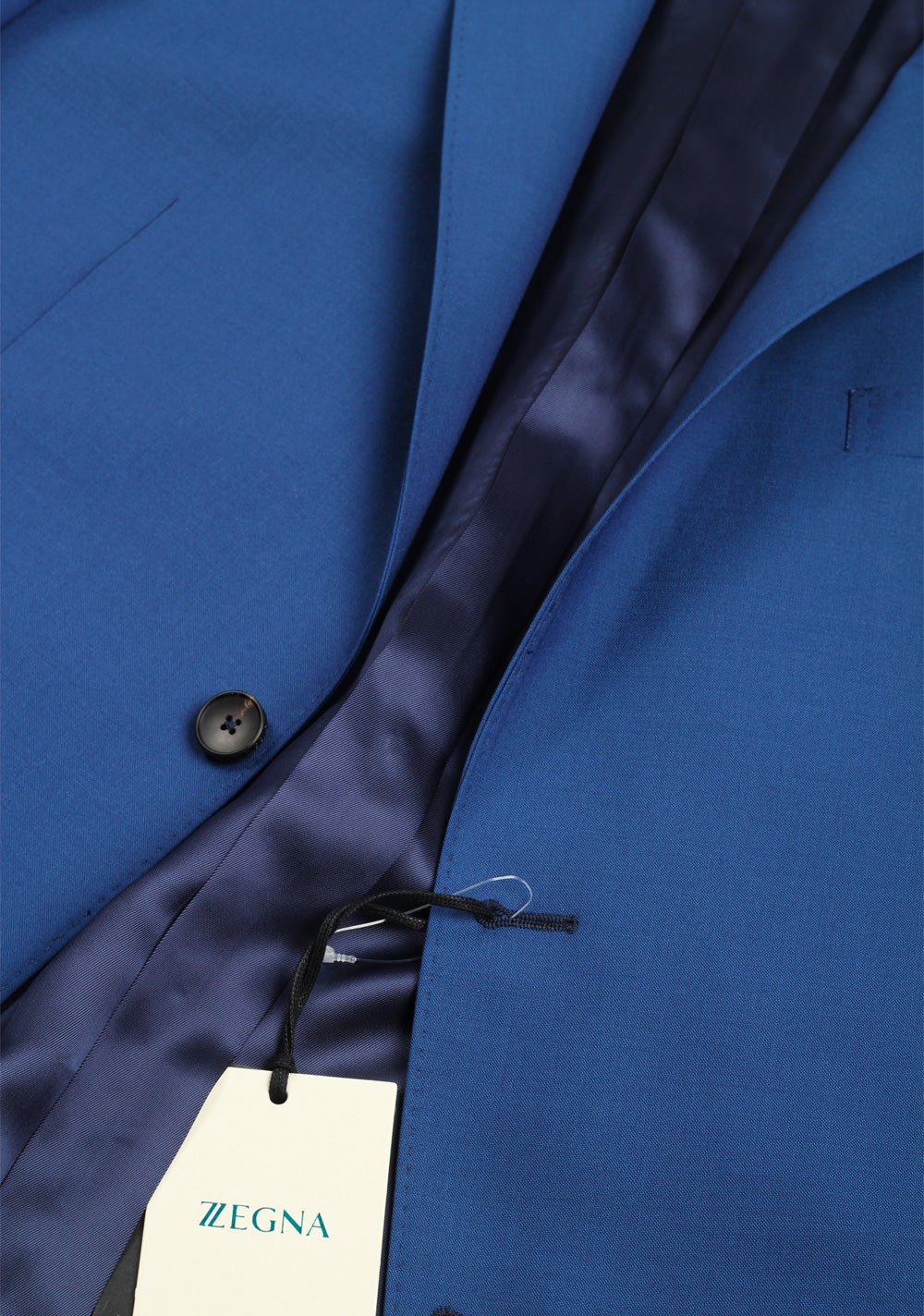 Z Zegna Blue Wool Suit Size 50 / 40R U.S.