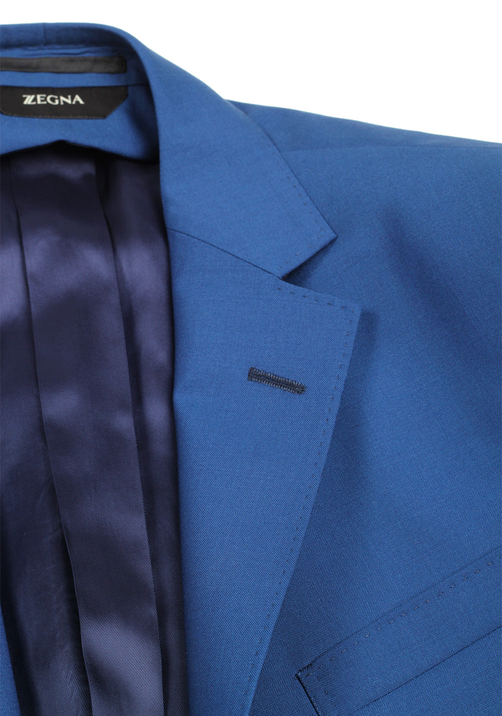 Z Zegna Blue Wool Suit Size 50 / 40R U.S.