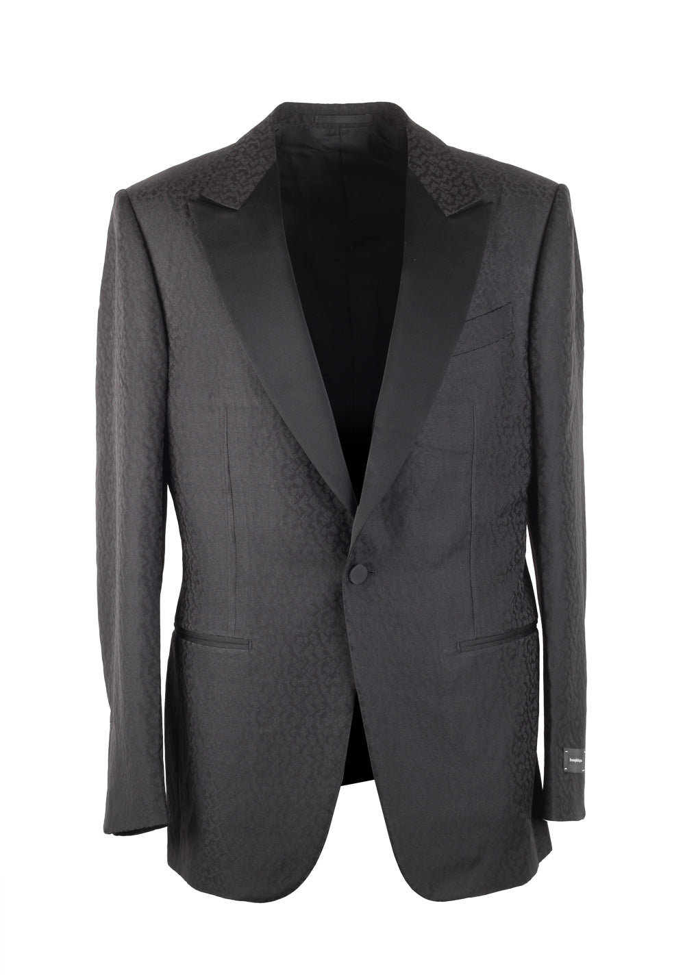 ZEGNA Venezia Black Cocktail Tuxedo Dinner Jacket
