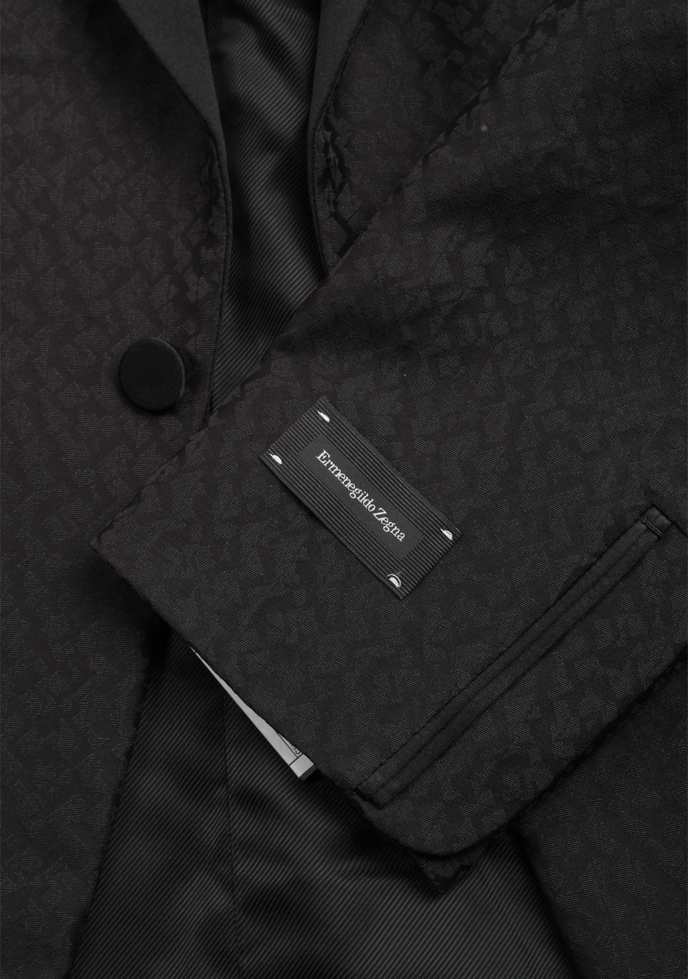 ZEGNA Venezia Black Cocktail Tuxedo Dinner Jacket