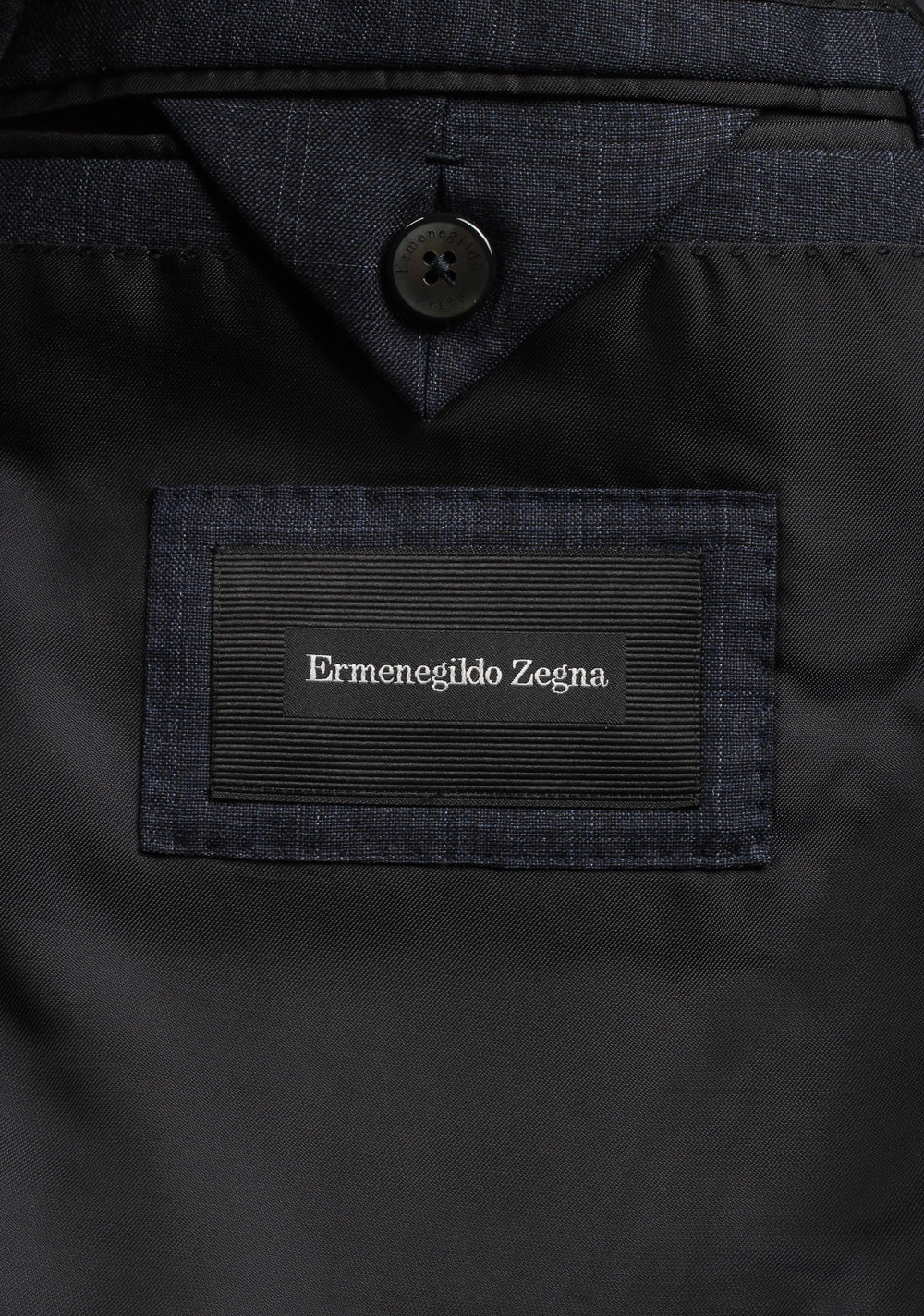 ZEGNA Milano Easy Blue Checked Suit Size 52C / 42S U.S.