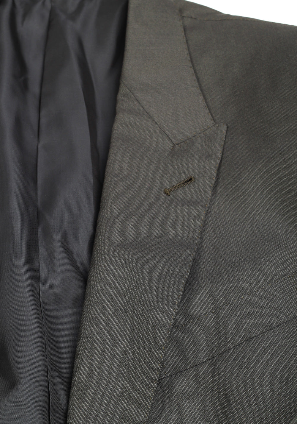 ZEGNA Torino Greenish Gray Trofeo 600 Suit Size 56 / 46R U.S.