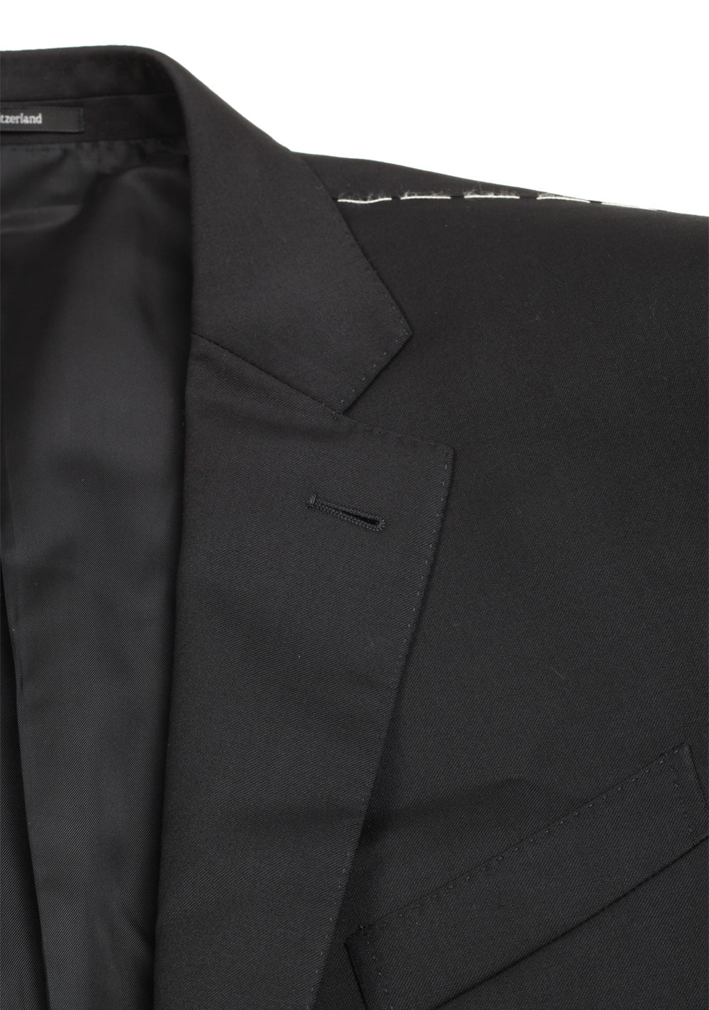 ZEGNA Milano Solid Black Multiseason Suit