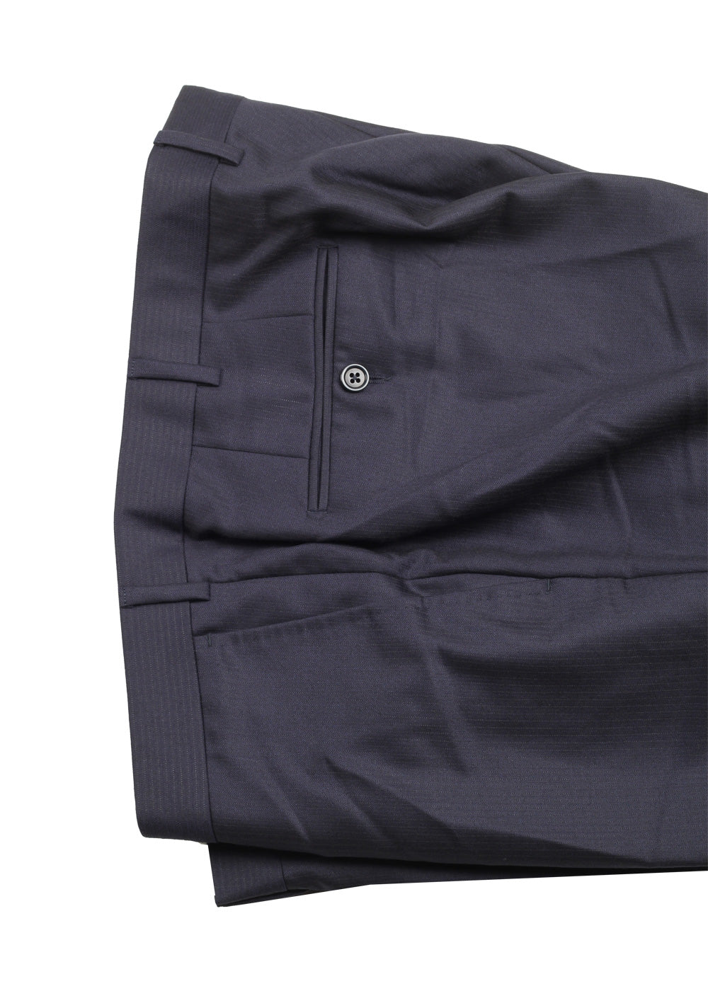 ZEGNA Milano Trofeo Blue Suit Size 58 / 48R U.S.