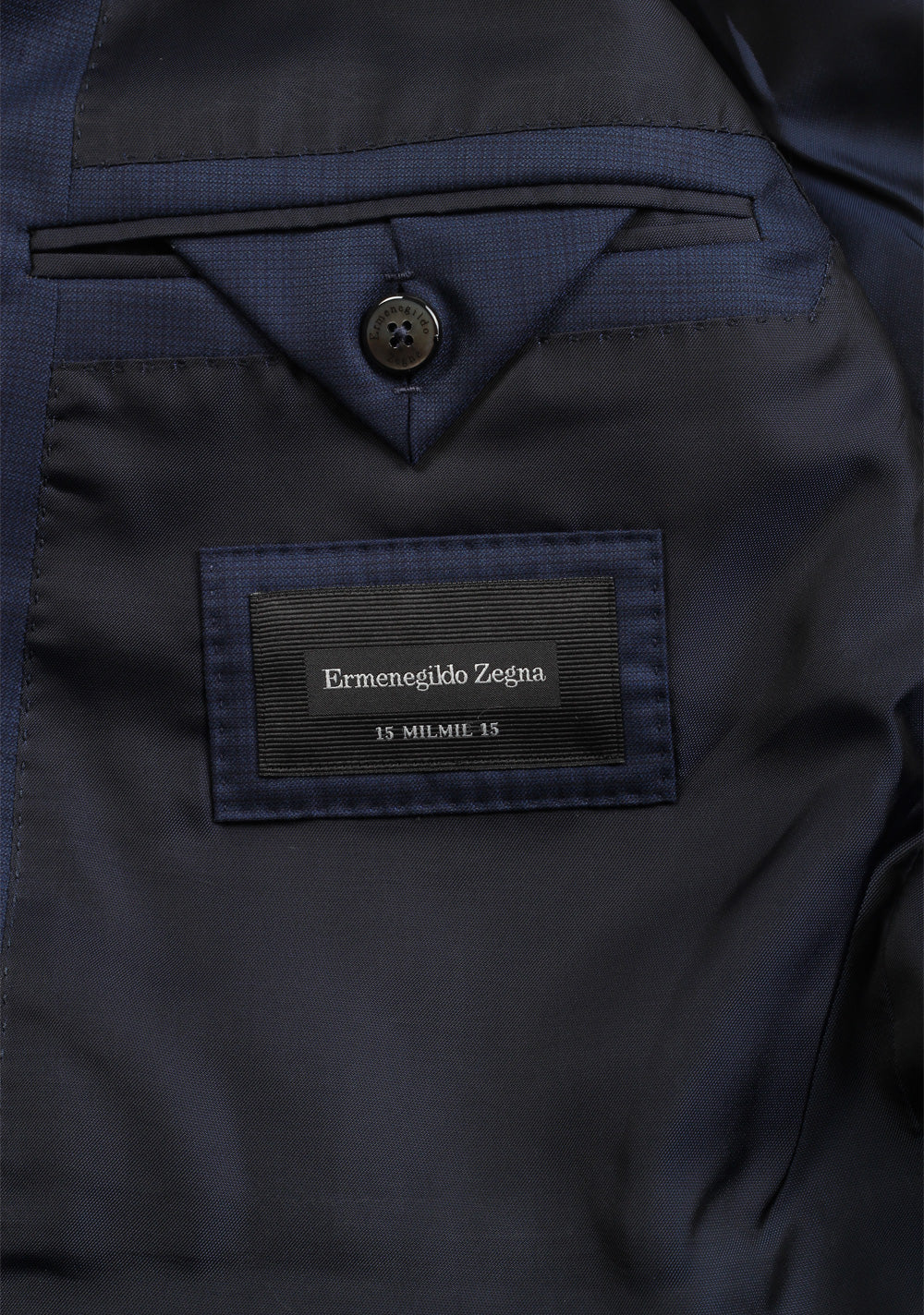 ZEGNA Milano 15 Milmil 15 Blue Suit Size 58 / 48R U.S.