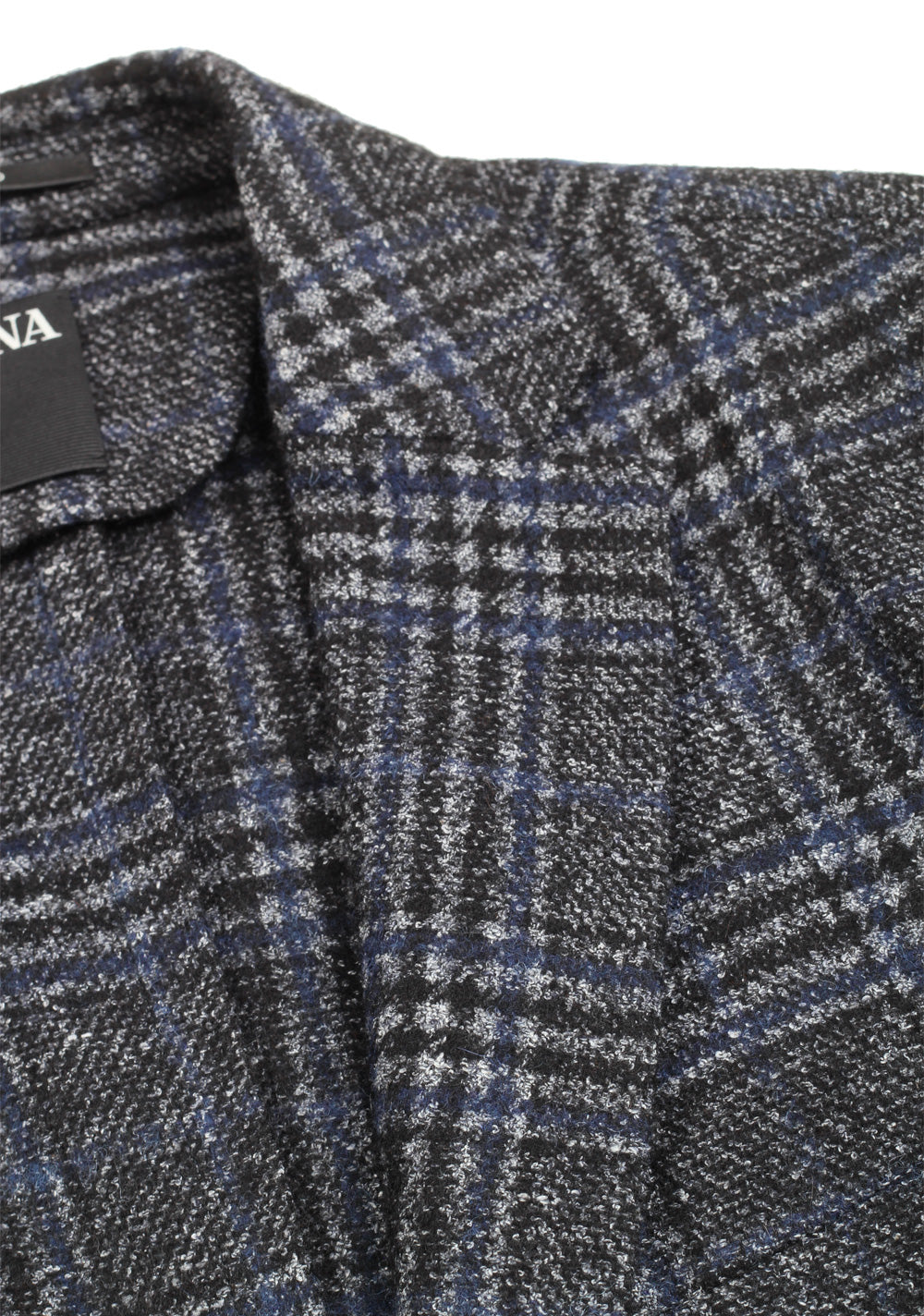 ZEGNA Rebrand Gray Checked Sport Coat Size 48 / 38R U.S.